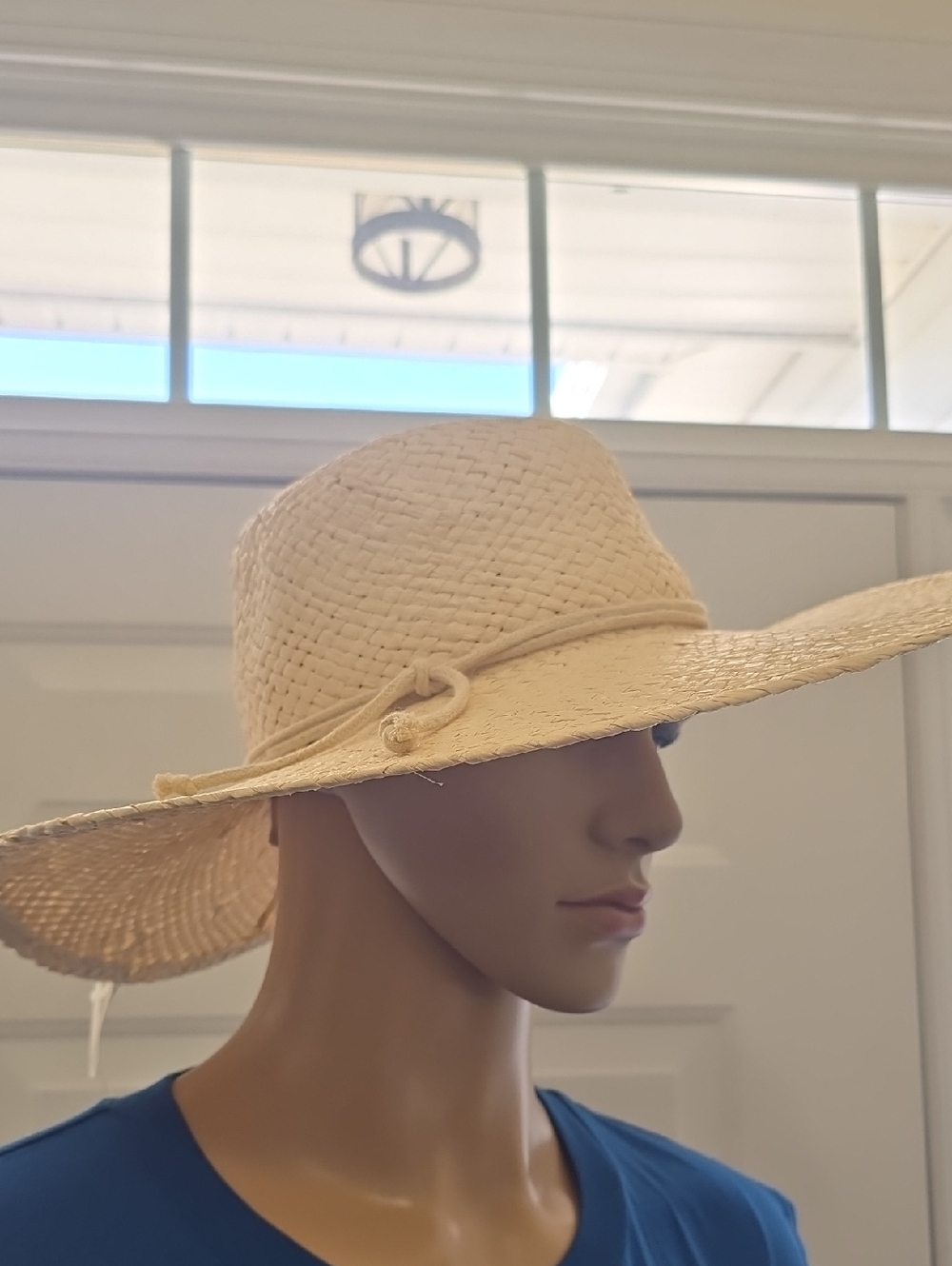 A.N.A BRAND WOMEN'S SUMMER STRAW HAT ONE SIZE FITS MOST WITH ADJUSTABLE …